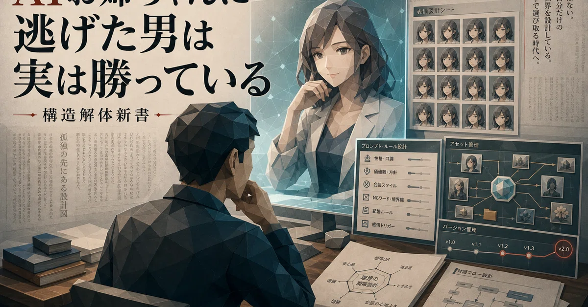 The Man Who Escaped to an AI Big Sister Is Actually Winning｜構造解体新書
