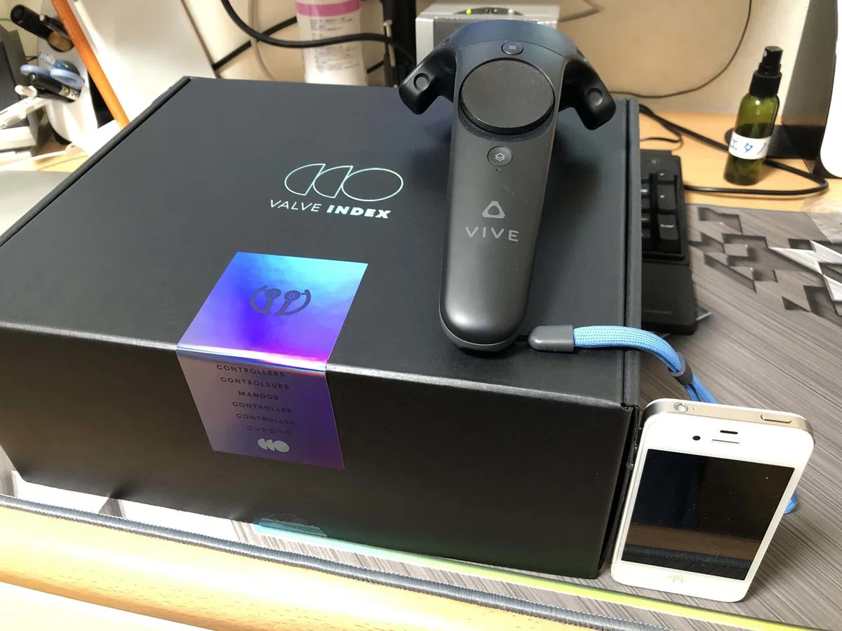 Valve index コントローラー単体レビュー(n番煎じ)｜YTJVDCM