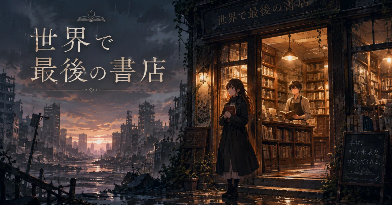 世界で最後の書店 【アカリウムお題ガチャ】のサムネイル