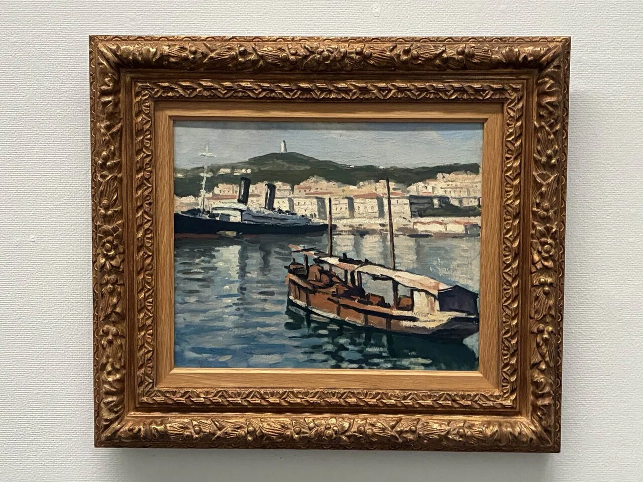 アルベール マルケ、「チュニスの港」、希少な画集より、新品高級額 アルベール・マルケ展 知られざる近代絵画の巨匠｜65oyazi