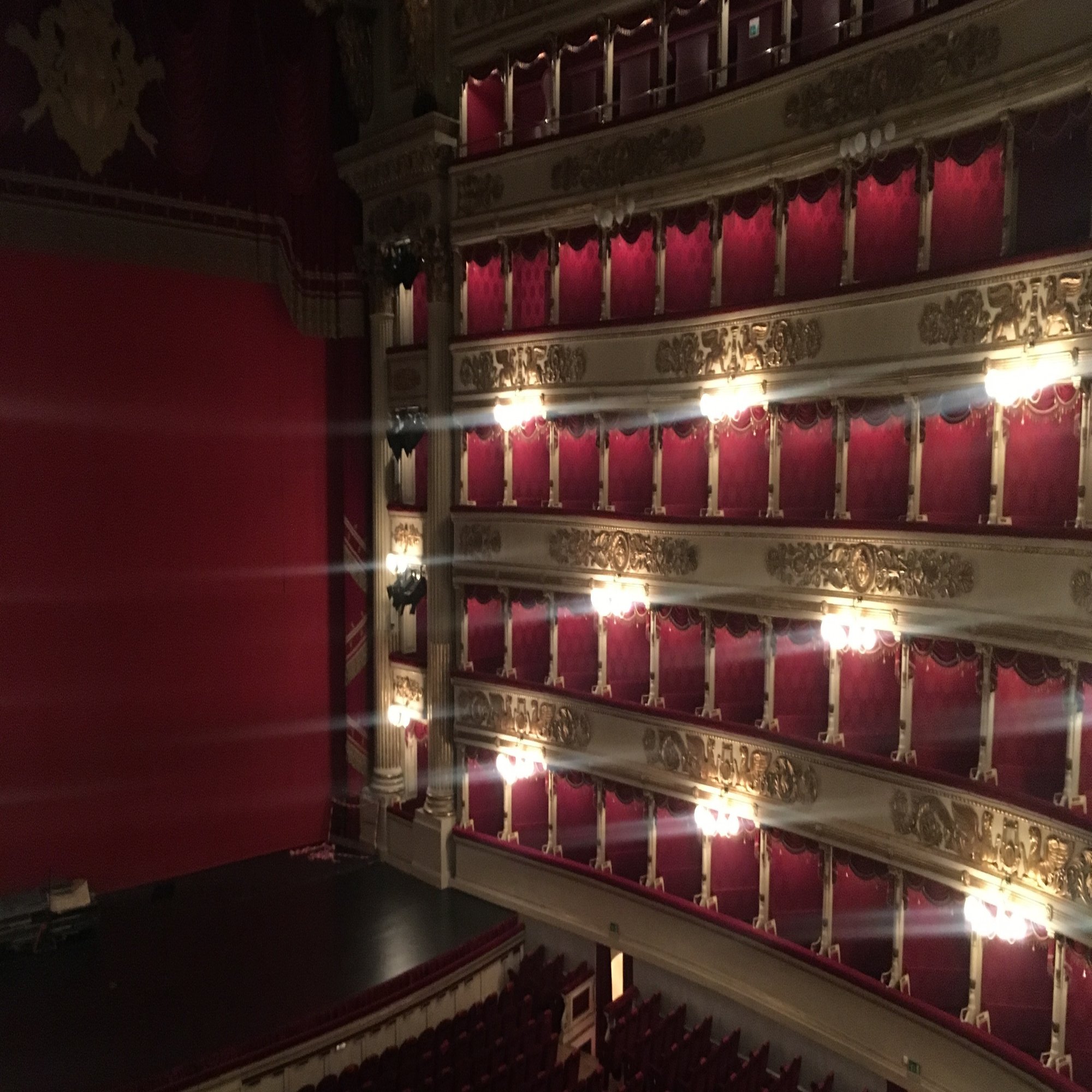 スカラ座博物館 Museo Teatrale Alla Scala 特別展 スカラ座のボックス席にて ミラノに生きる人々の歴史 Nao Masunaga Note