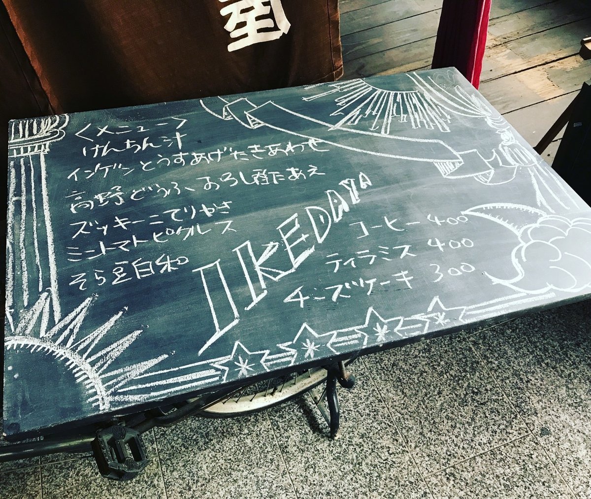 黒板メニュー解説｜2017その12｜まーちゃん：池田屋