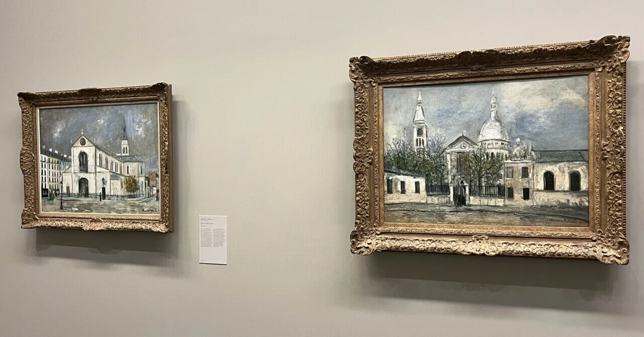 円池茂、【朝のノルヴァン街・Hommage a UTRILLO】 円池茂、【朝のノルヴァン街・Hommage a UTRILLO】 円池茂、【朝の