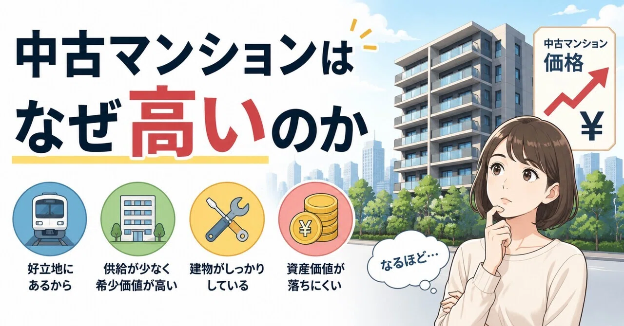買う人】中古マンションはなぜ高いのか？｜濵﨑貴大:不動産予備校