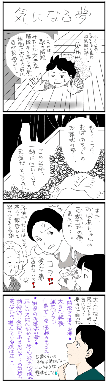 4コママンガ 気になる夢 ぶるー Note 4コママンガ 気になる夢 ぶるー Note