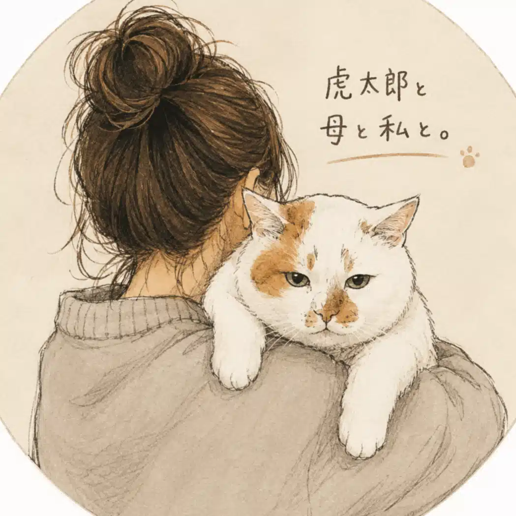 虎太郎と母と私と。