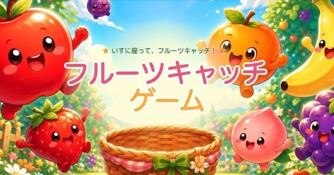いちごは、野菜です。｜座ったまま体をかたむけて遊ぶ「フルーツ