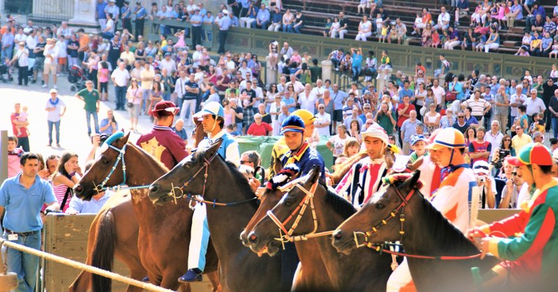 シエナの競馬祭 パリオ 食の工房オフィスアルベロ イタリア料理教室 In 神戸 Note