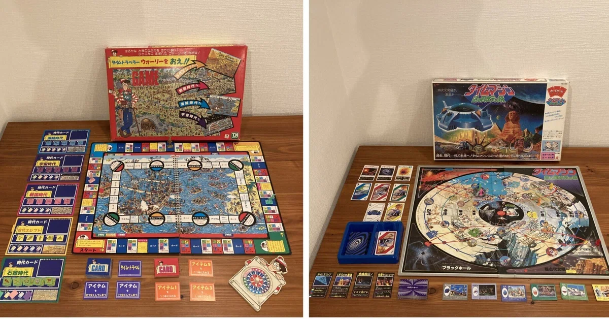 9月の“8時だョ！レトロボードゲーム”のテーマは“時代を旅する”です