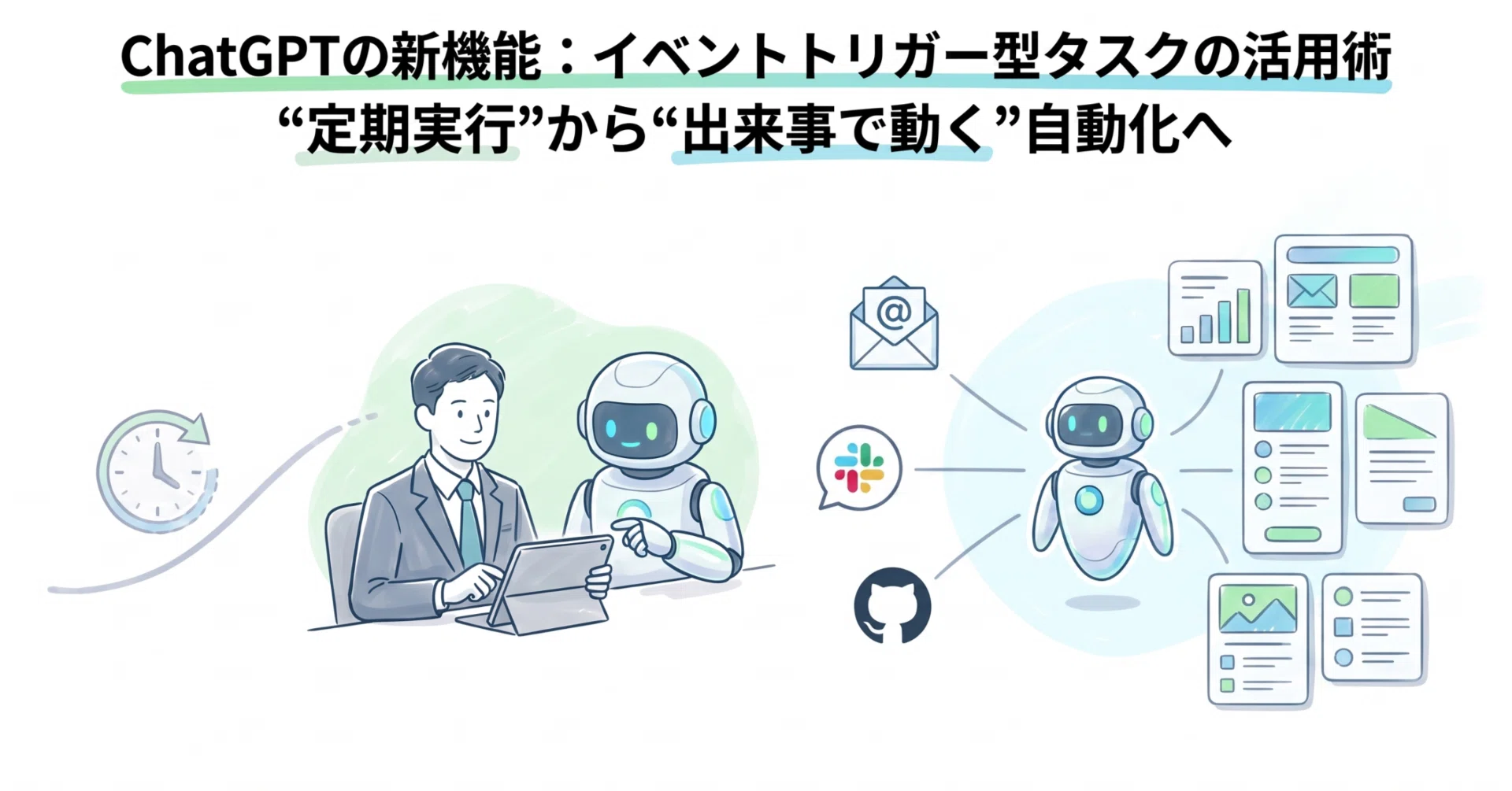 定期チェック」から「届いたら動く」へ─ChatGPTの新しい自動化をEC