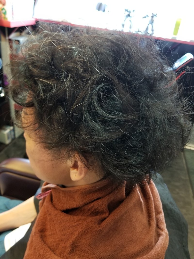 メンズストレートパーマ キティ Note