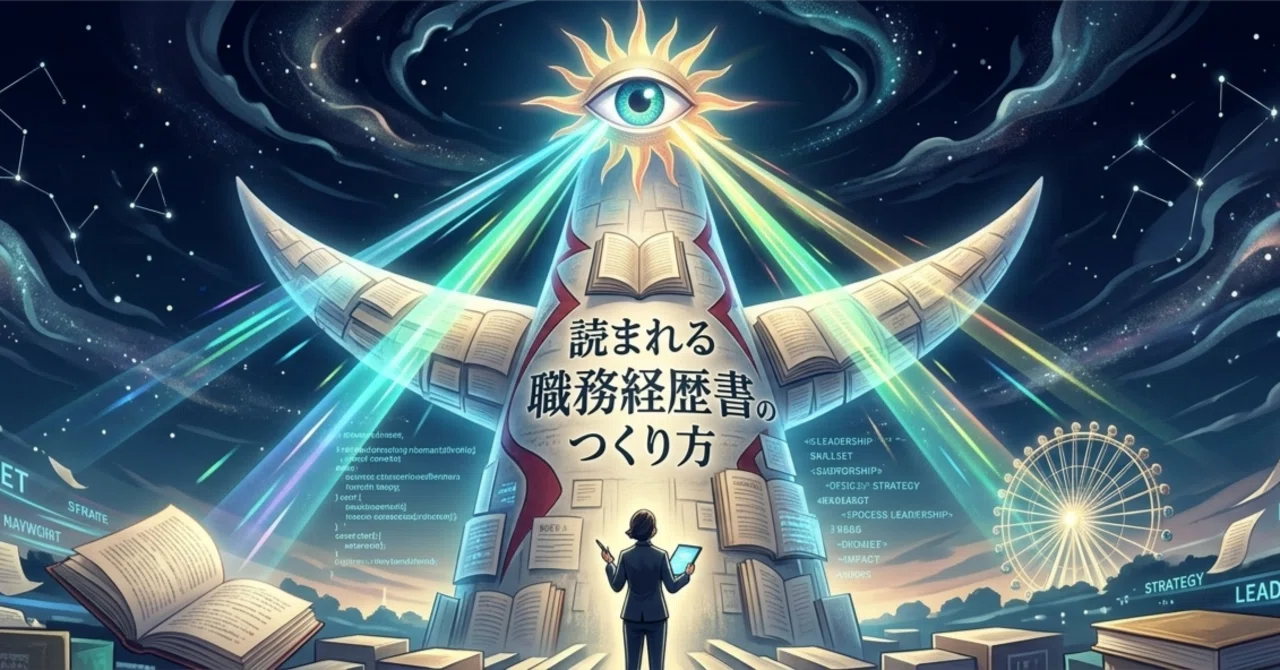 読まれる職務経歴書のつくり方｜dora_e_m