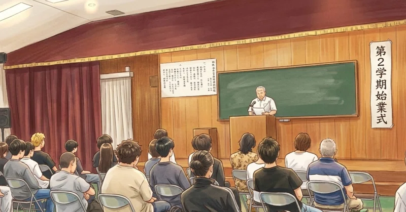 【和歌山工業定時制】２学期始業式
