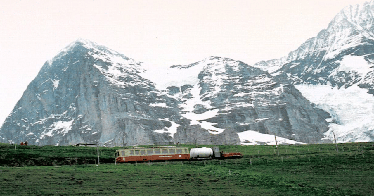 父とハイジとマイエンフェルト スイス Elia Note