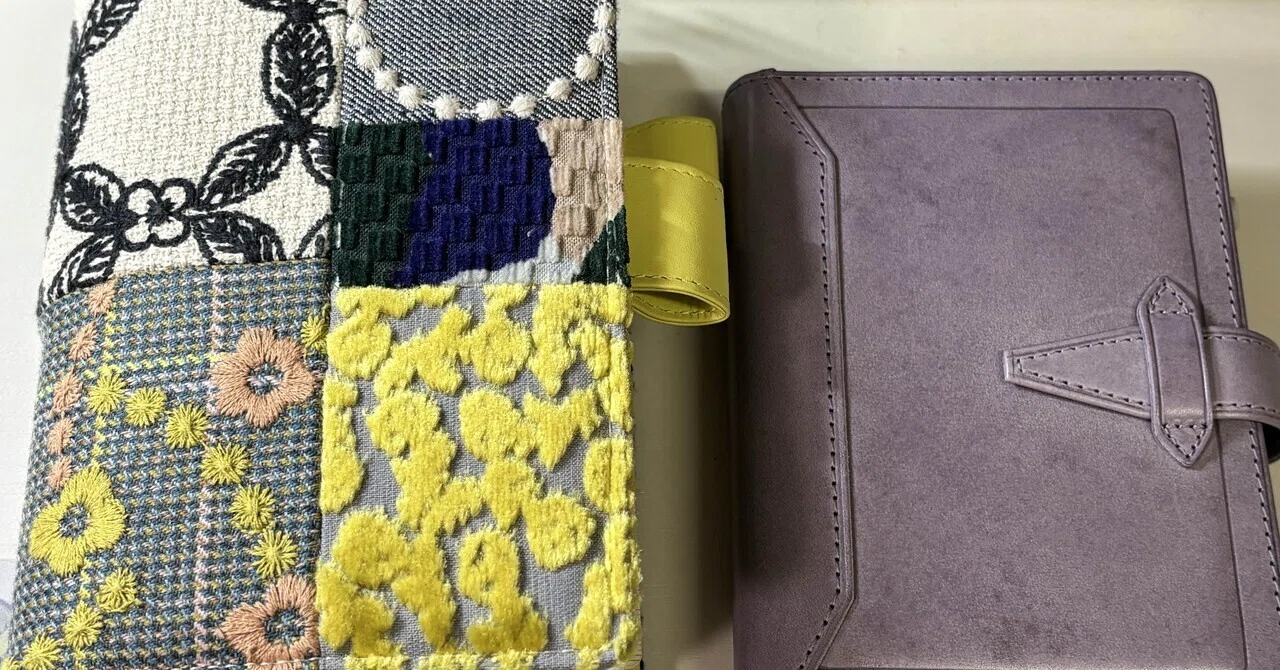夏の手帳会議2｜ほぼ日手帳注文品とロロマクラシックジュエルM6現在の