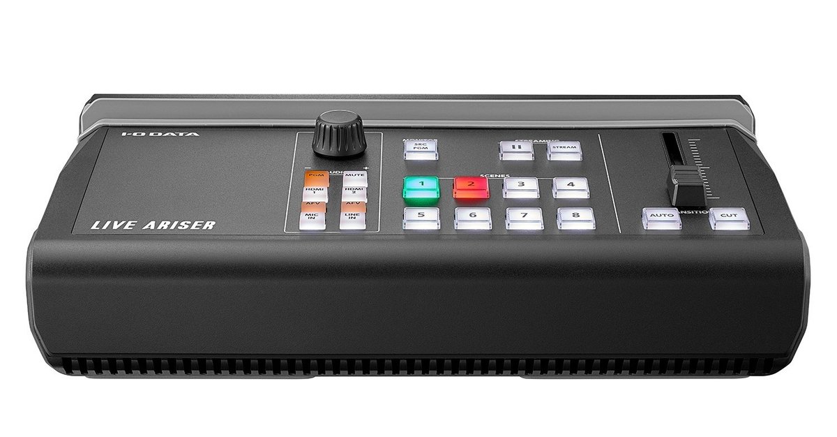 アイ・オー・データからまたライブ配信機器が登場｜ノダタケオ