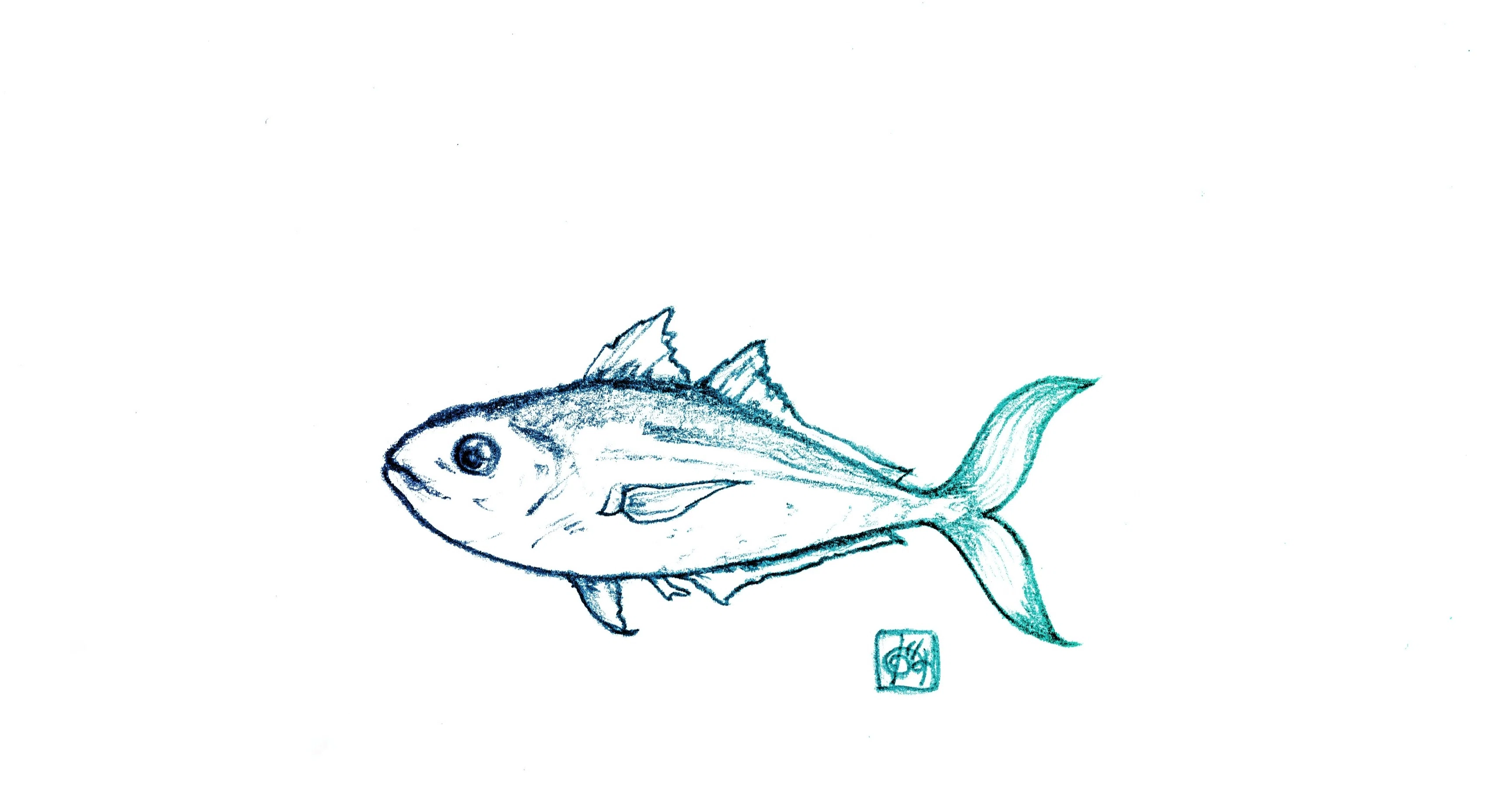 小さな御話 うろこを塗る魚 のねずみ Note
