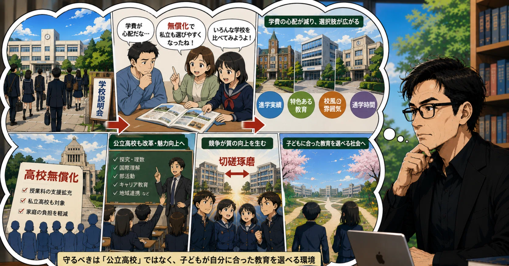 名門公立高校が定員割れしたことは「維新のせい」なのか｜仲池屋＠AI