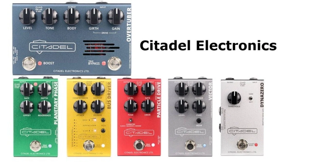 Citadel Electronicsのエフェクター6機種｜ギター改造ネット出張所