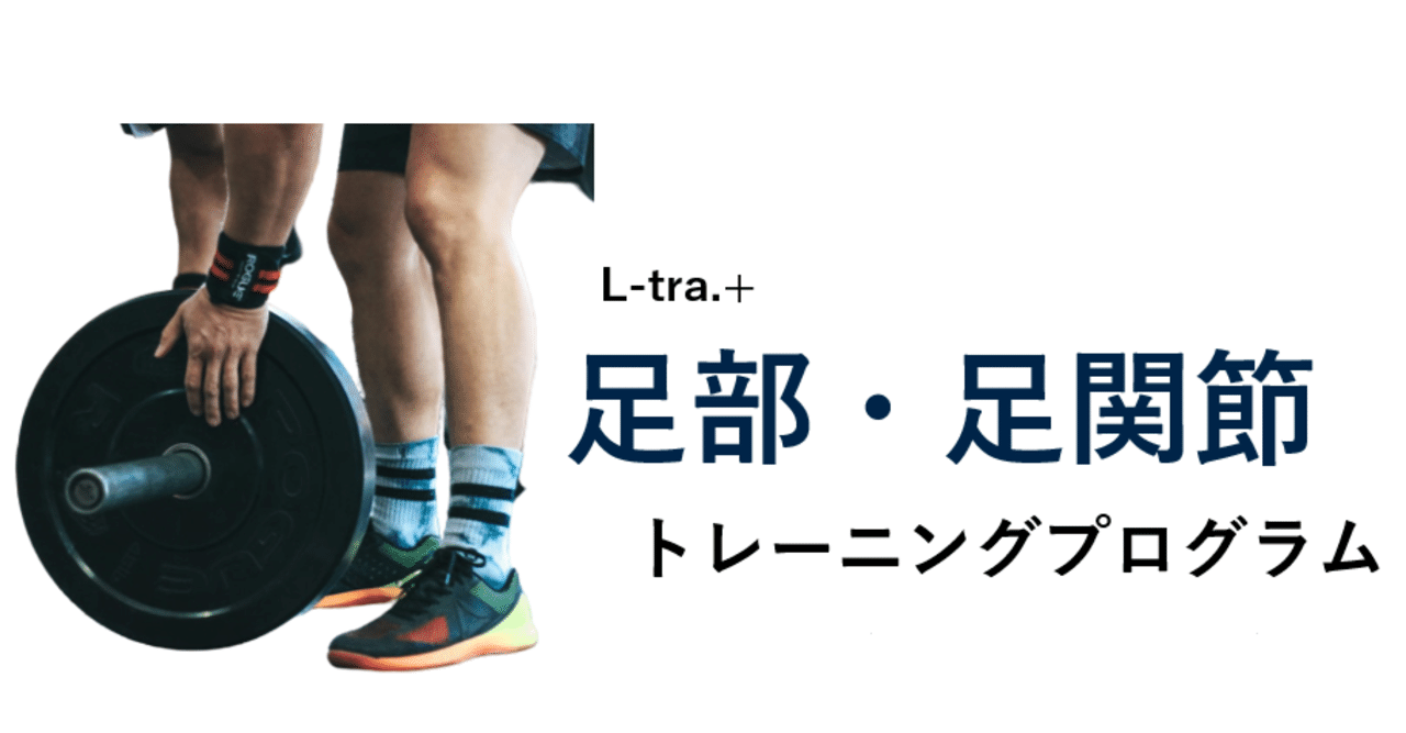 足部 足関節トレーニングプログラム 宮田 洋佑 柔道整復師 Jspo At Note