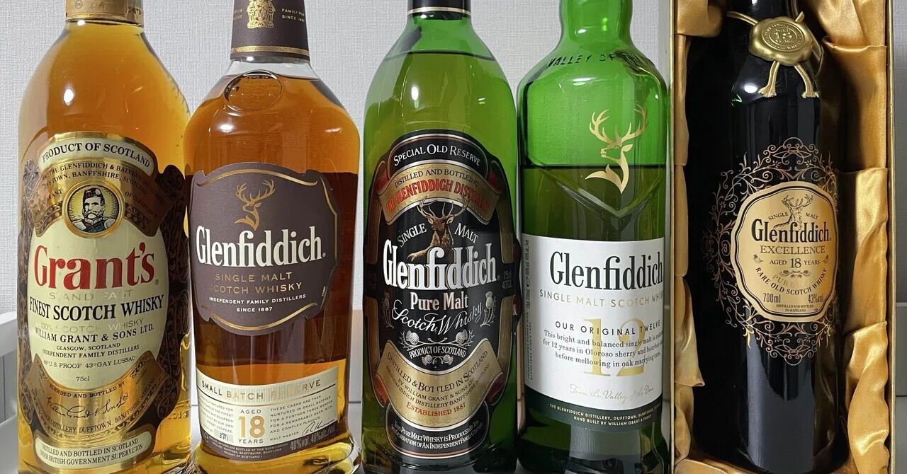 売上世界一グレンフィディック🥃✨〜スコッチウイスキーの王道
