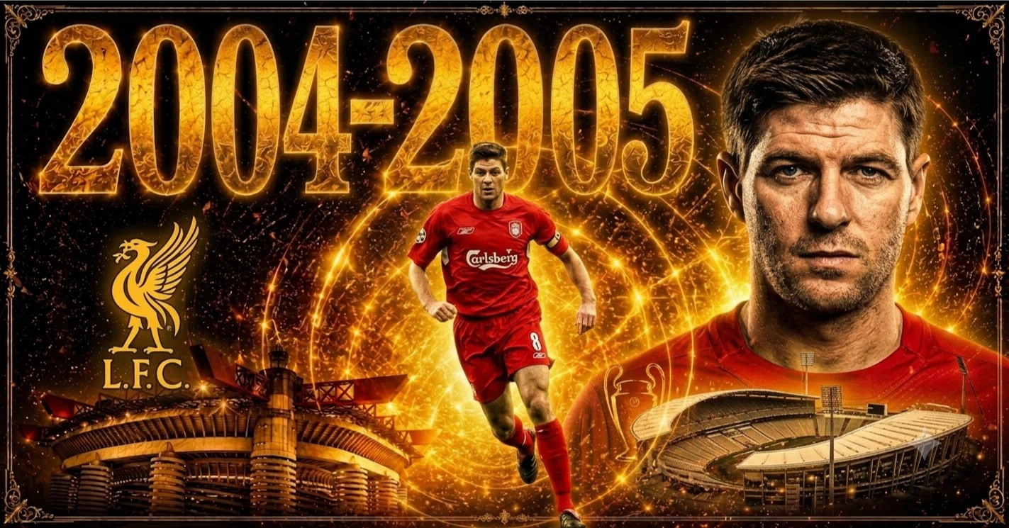スティーヴン・ジェラード 2004-05シーズン — 「イスタンブールの奇跡