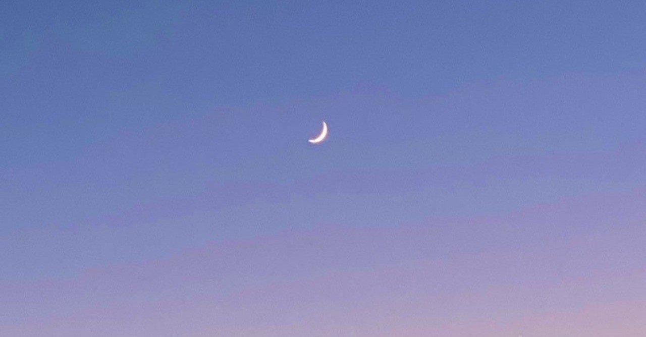 明け方の三日月に 岩間さゆり Note