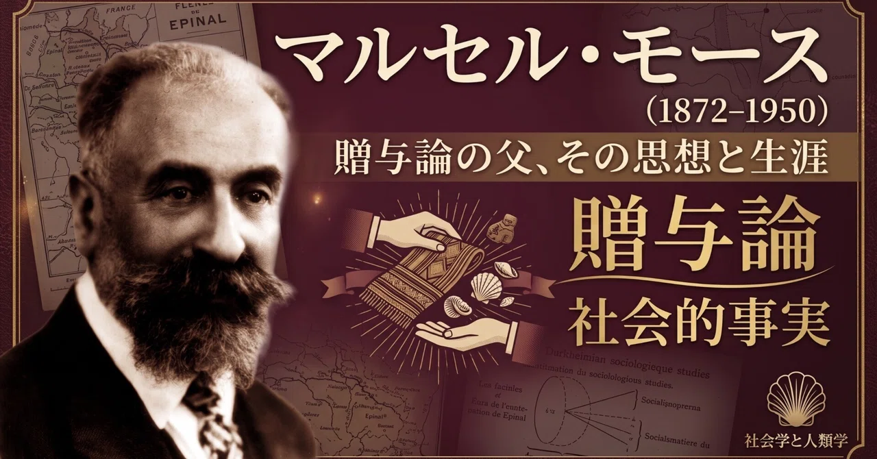 マルセル・モース（Marcel Mauss, 1872–1950）｜荒川大学 無価値創造