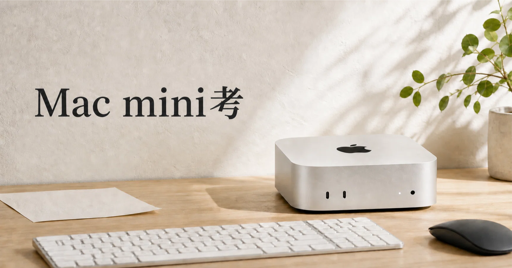 レビュー】M4 Mac mini｜9カ月後、同じ16GB・512GB構成は約49％高く