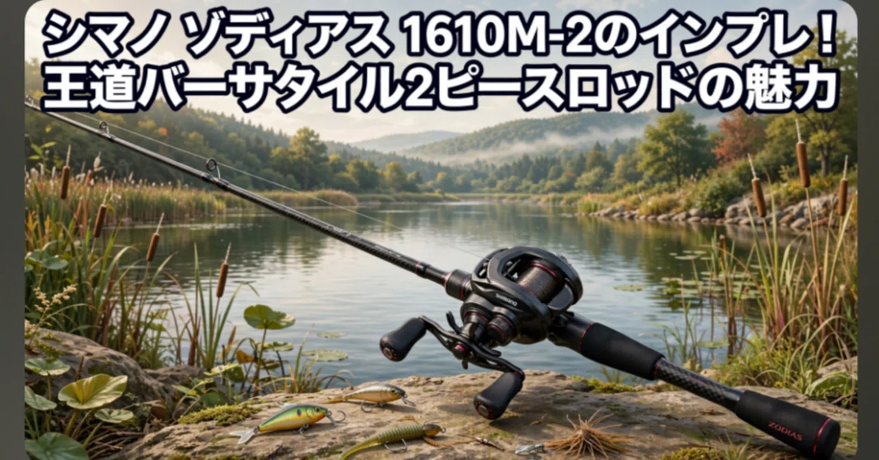 Shimano Zodias 1610M-2 Impression! The Appeal of the Ultimate Versatile ...