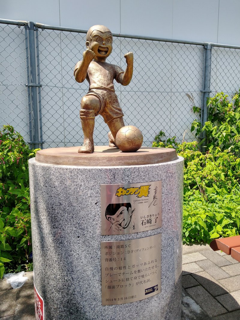 東京の魅力を探す夏 葛飾区でキャプテン翼の銅像めぐりをしてきました Kato Hajime Note 東京の魅力を探す夏 葛飾区でキャプテン翼の銅像めぐりをしてきました Kato Hajime Note