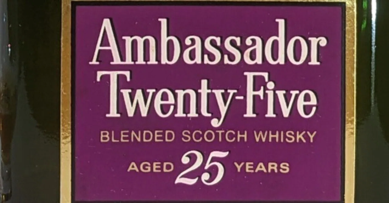 Ambassador 25 Year Old Special Grade Early Bottle｜たっきー