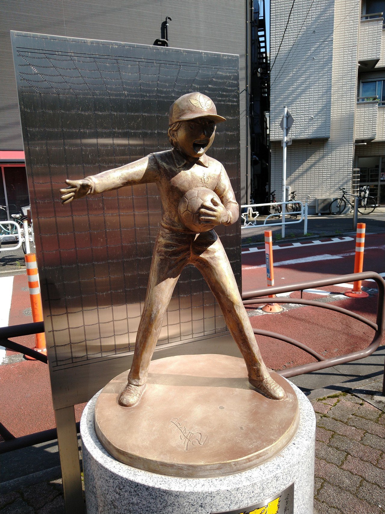 東京の魅力を探す夏】葛飾区でキャプテン翼の銅像めぐりをしてきました