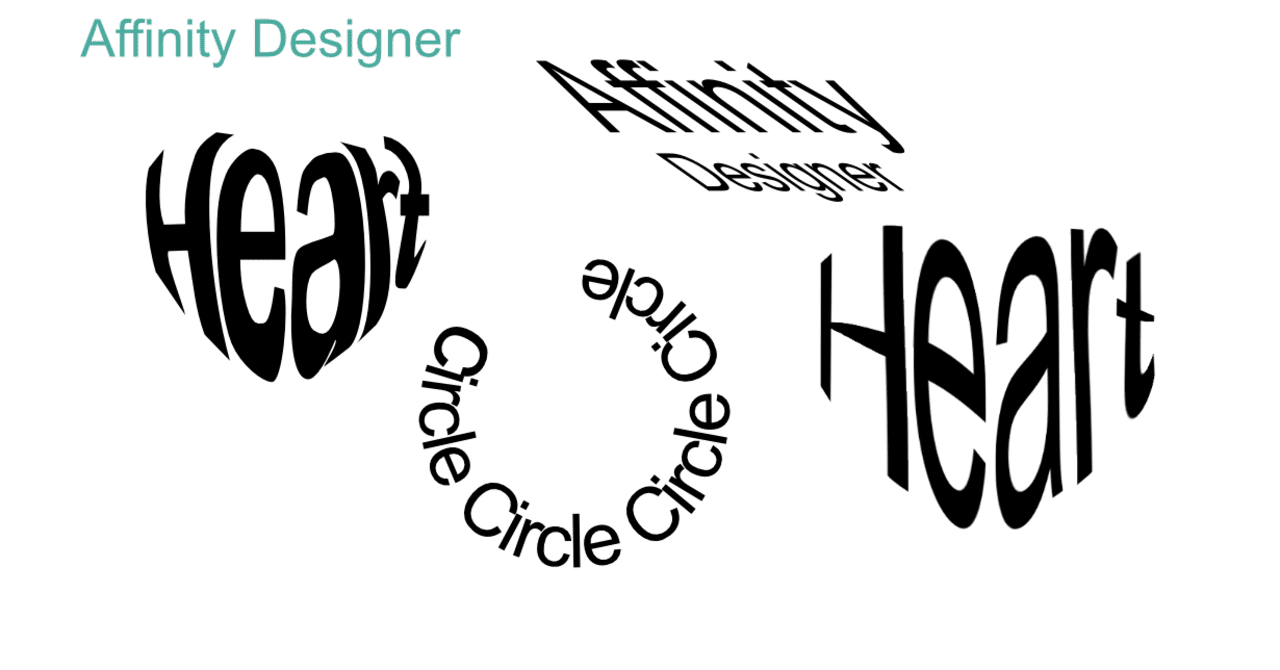 Affinitydesignerで力技でテキストをエンベロープっぽく変形させる試み Kaja Note Affinitydesignerで力技でテキストをエンベロープっぽく変形させる試み Kaja Note