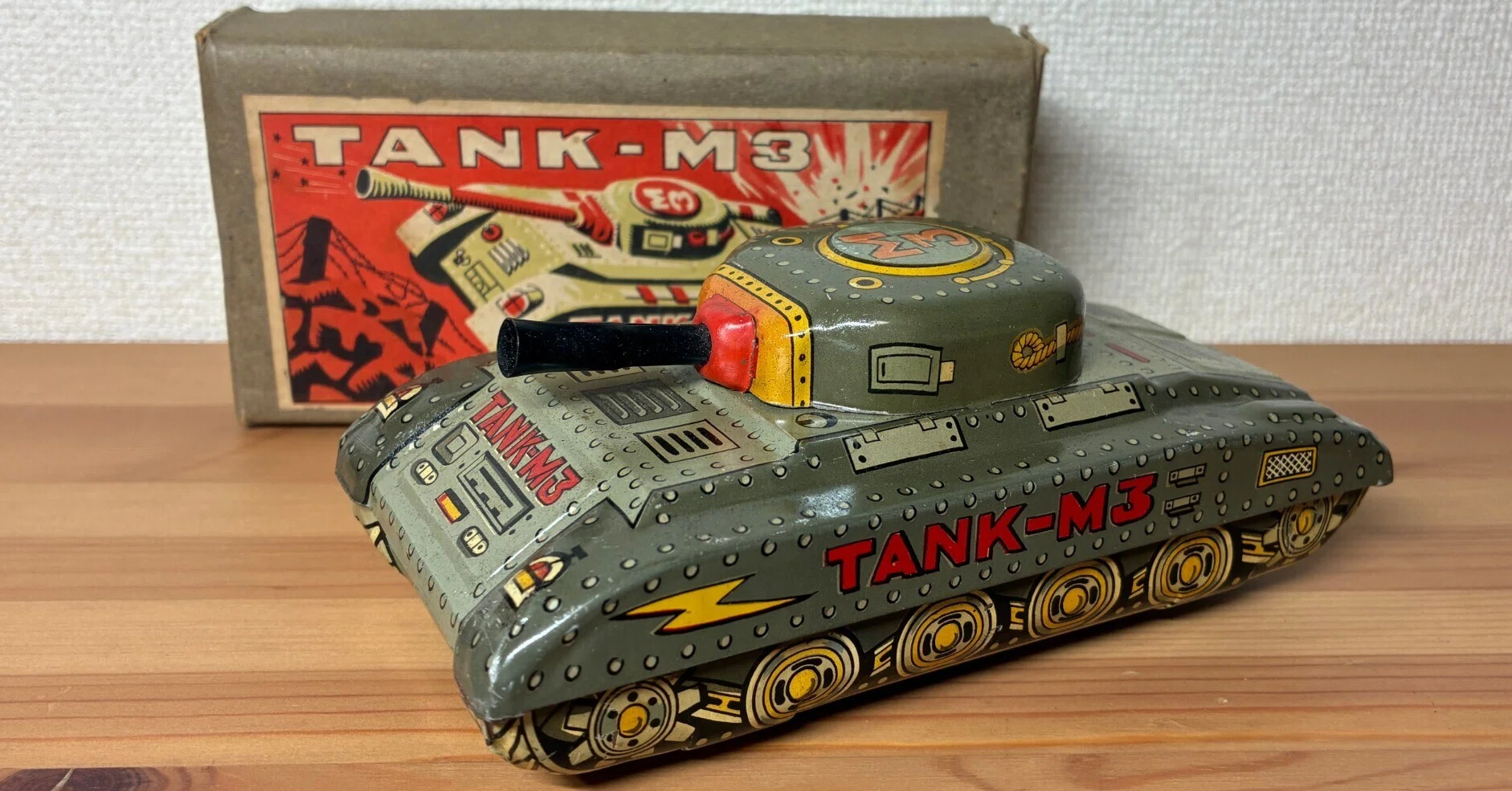 コレクション】ブリキの戦車 TANK-M3 / Tin Toy Collection: TANK-M3