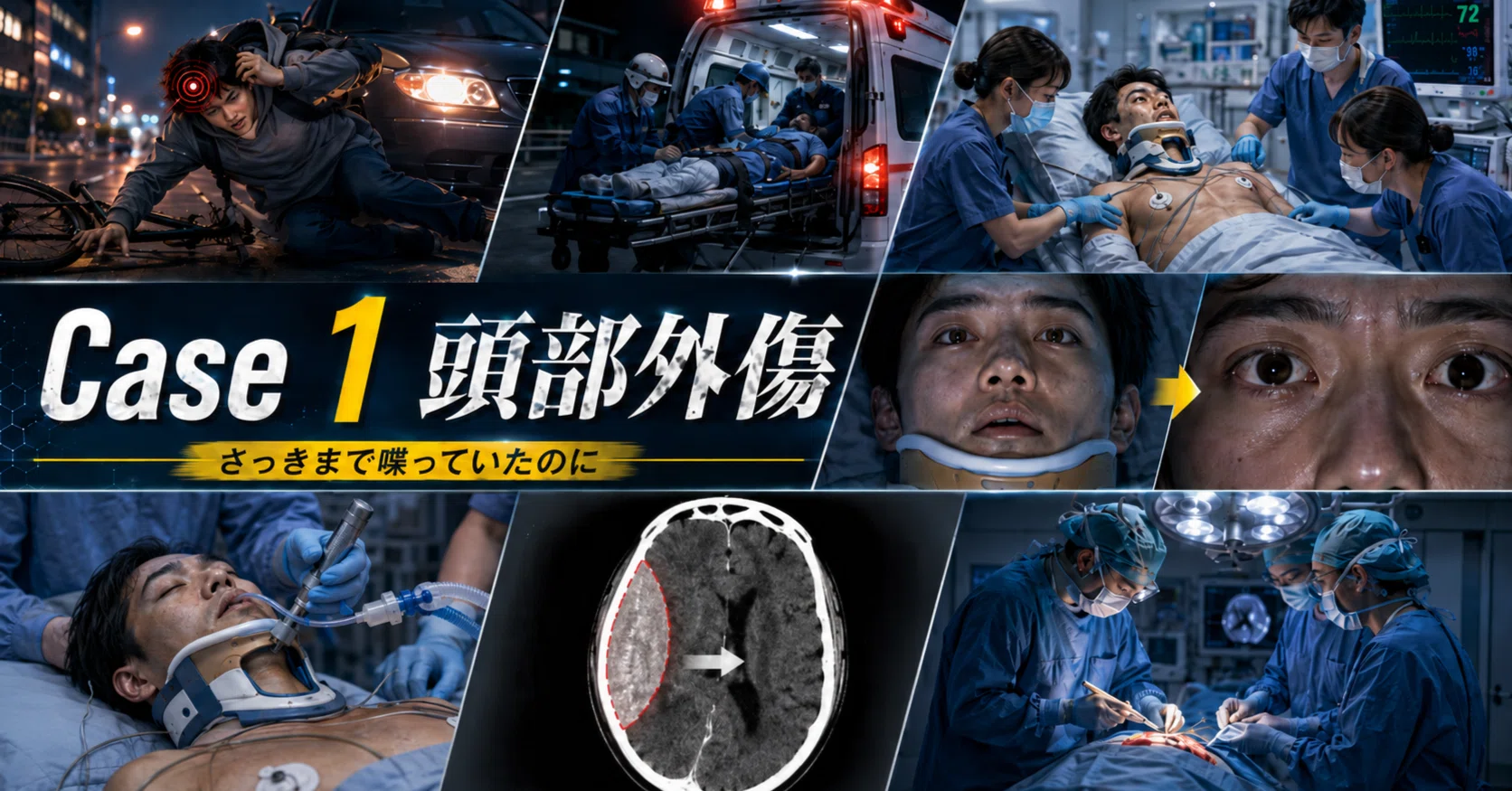 外傷診療シミュレーション Case.1｜まろん|救命救急科レジデント