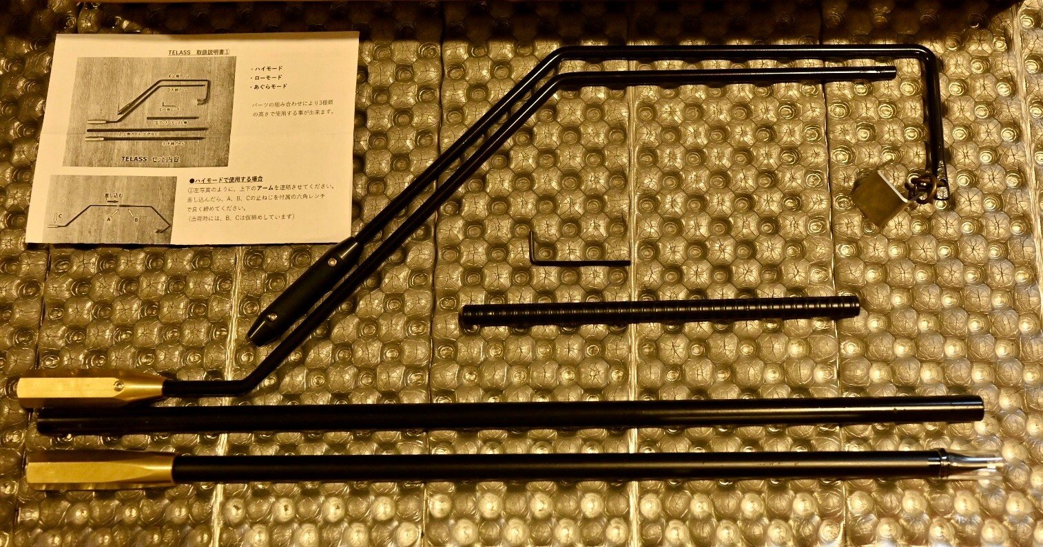 TELASS 分割可変式ランタンハンガー到着 IPPO PRODUCTS｜Niku Camp