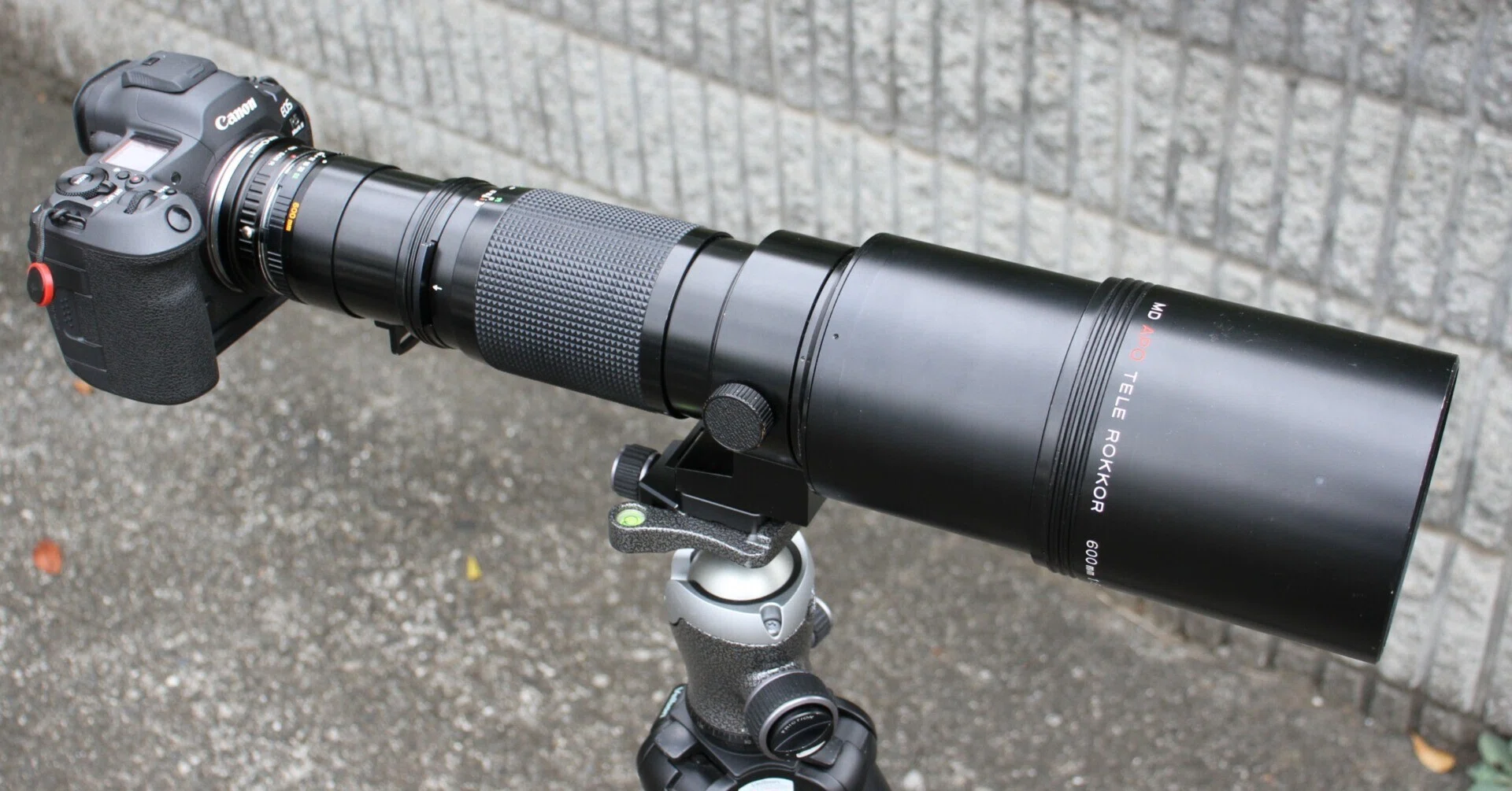 Minolta MD APO Tele Rokkor 600mm F6.3レンズ むかしミノルタありき 外伝② 手持ちでイケるかな？ MD APO TELE