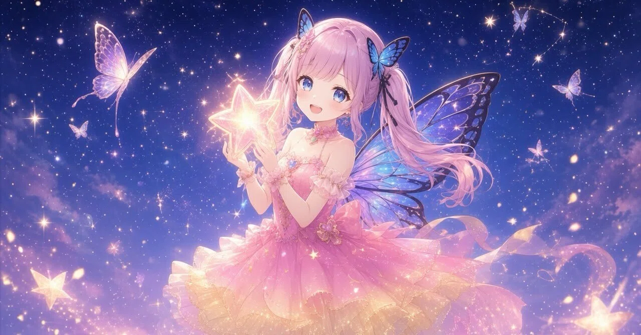 宇宙の流れ星の粉 ✨✨  ✨✨ピンクフェアリーウィッシュ♡ ✨✨✨ 銀河の記憶 #209】星空に咲く甘く優しい愛の言葉♡ YouTube第195話