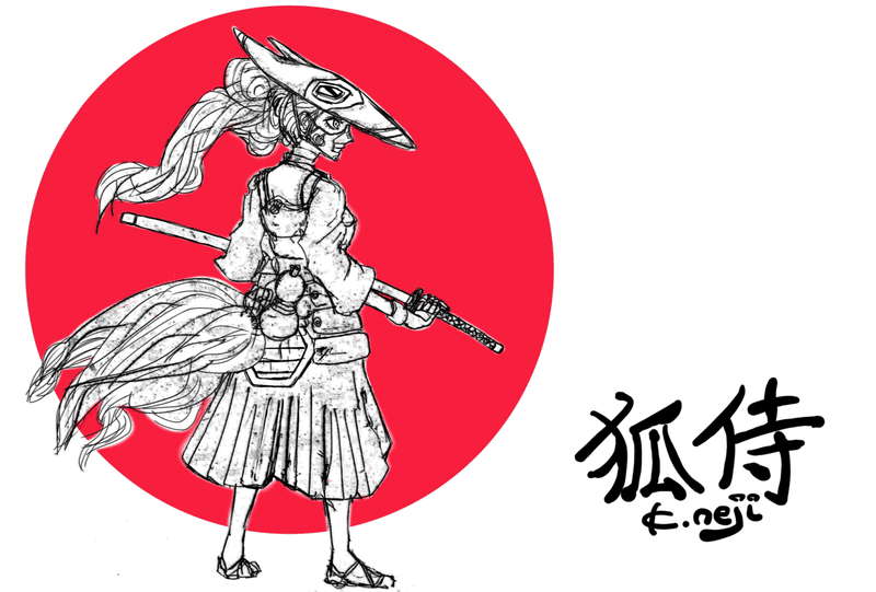 狐侍 黄色ネジ Note