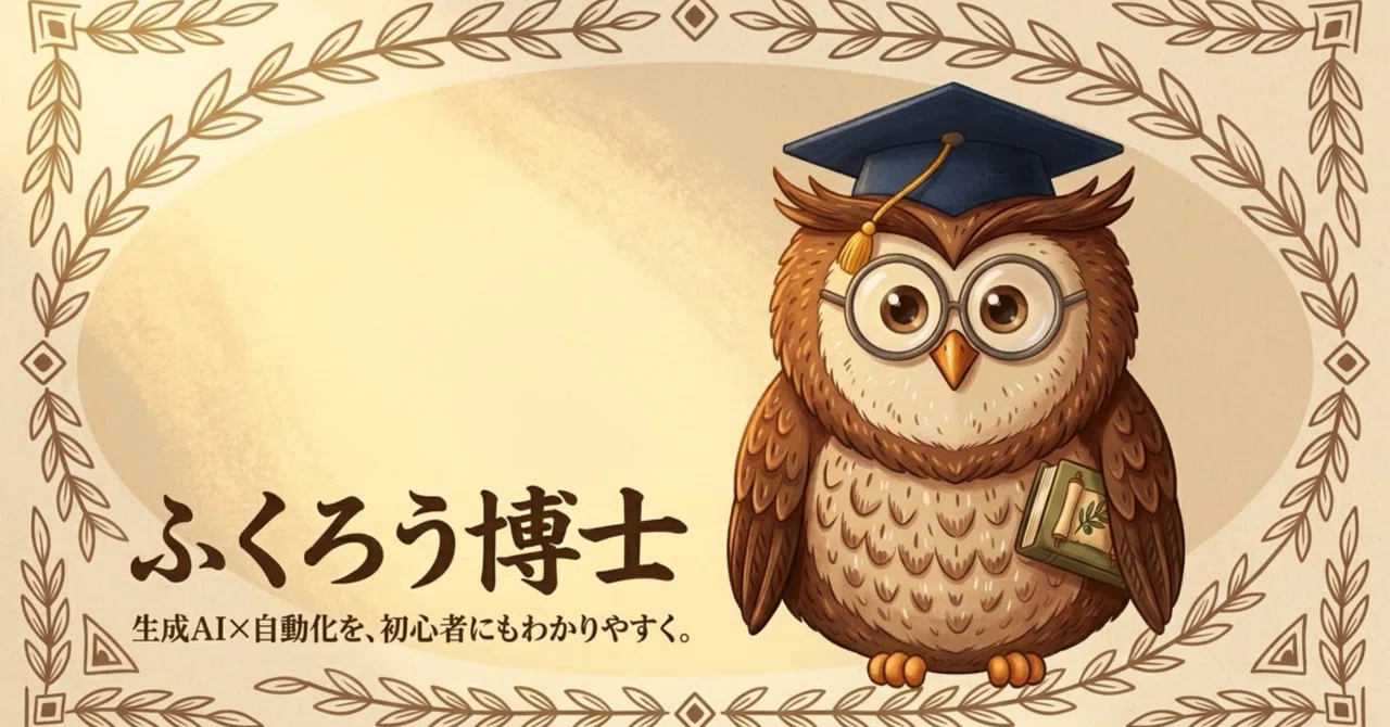 はじめまして、ふくろう博士じゃ」｜ふくろう博士