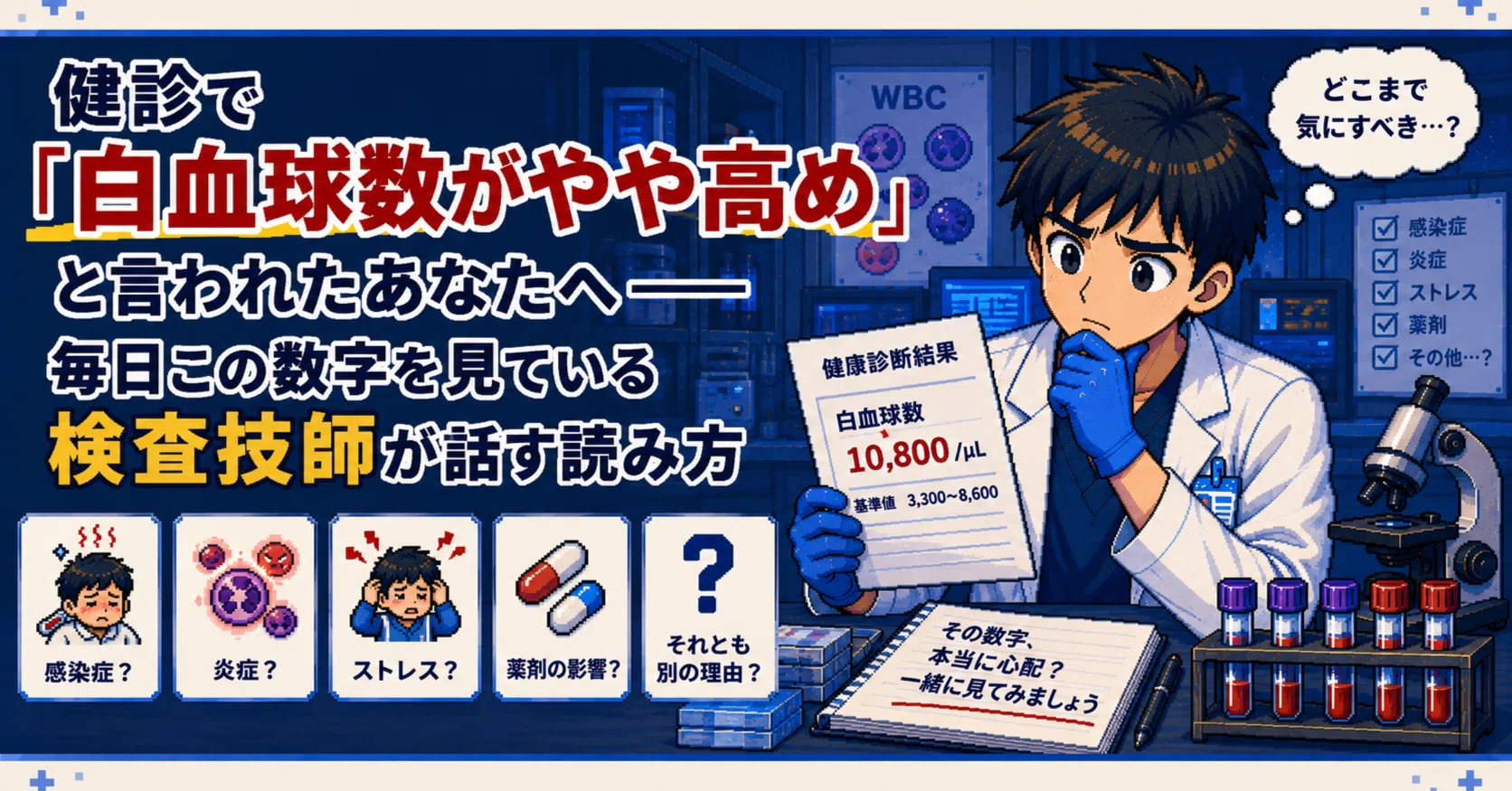健康 診断 白血球 多い