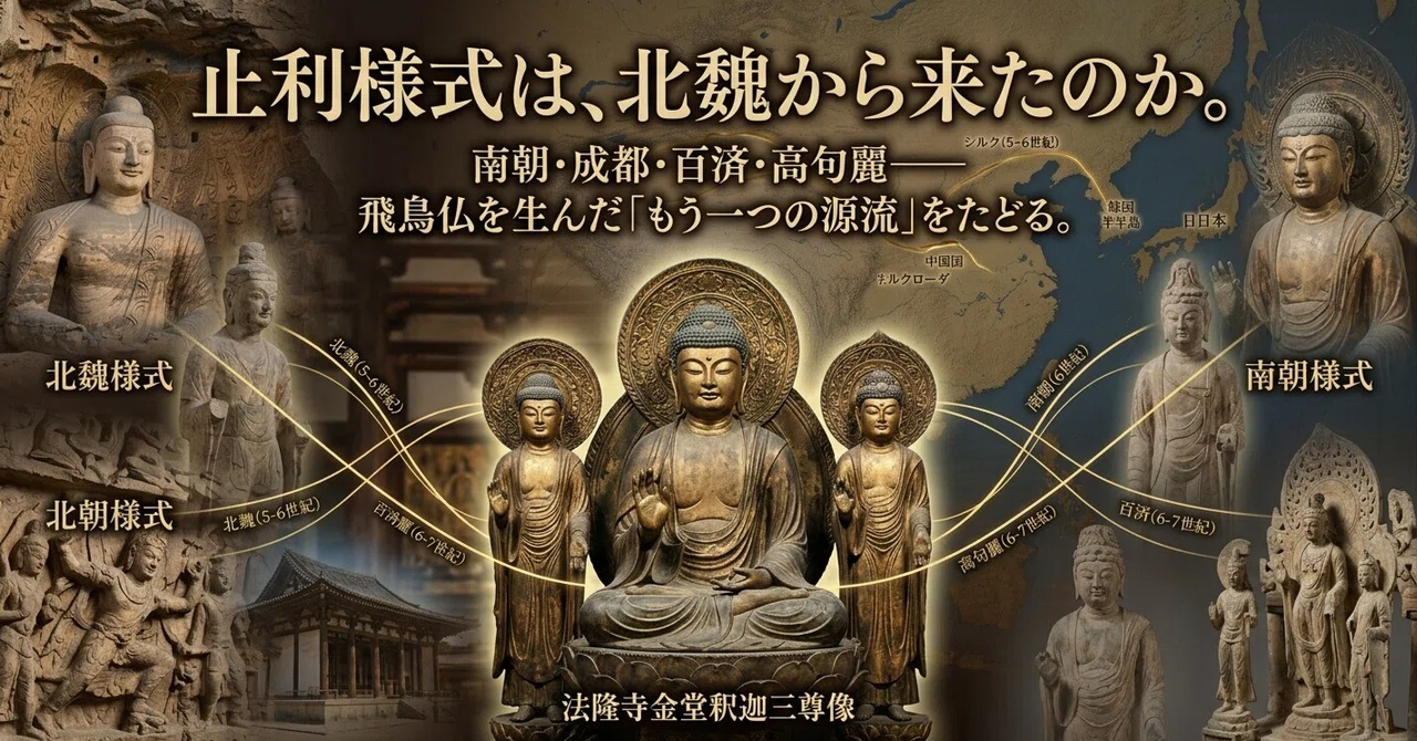 止利様式の源流再考 ―南朝仏教美術の影響と複線的伝播モデルの視点から