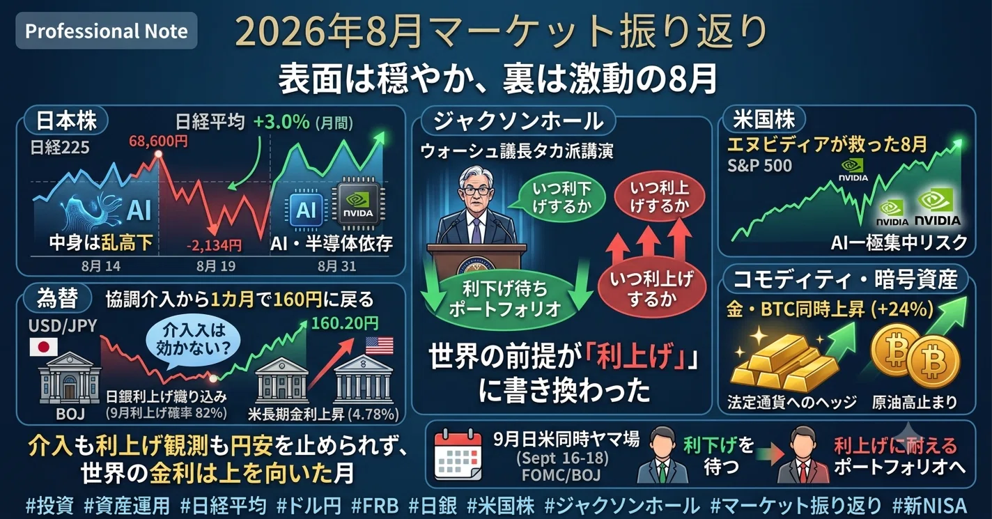 日米そろって「利上げ」へ――介入が効かない円安と、金・ビットコインが