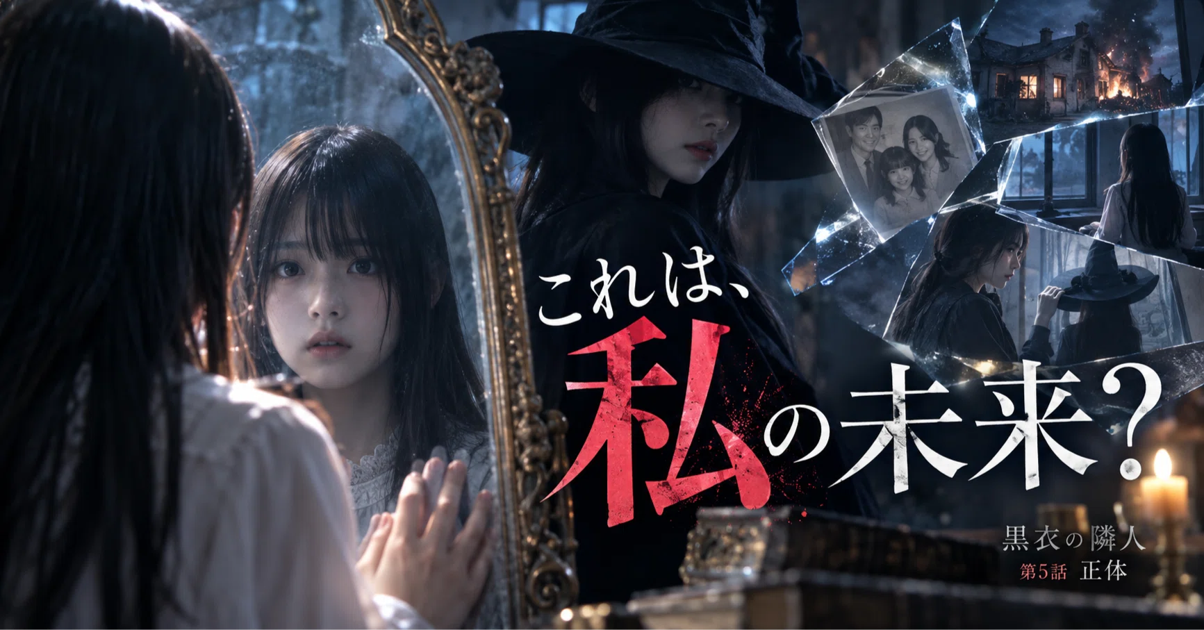 原作】黒衣の隣人 第5話 正体｜FANTASY-AI JP