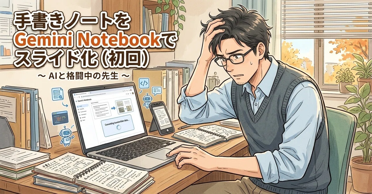 Turning Handwritten Notes into Slides with Gemini Notebook (First ...