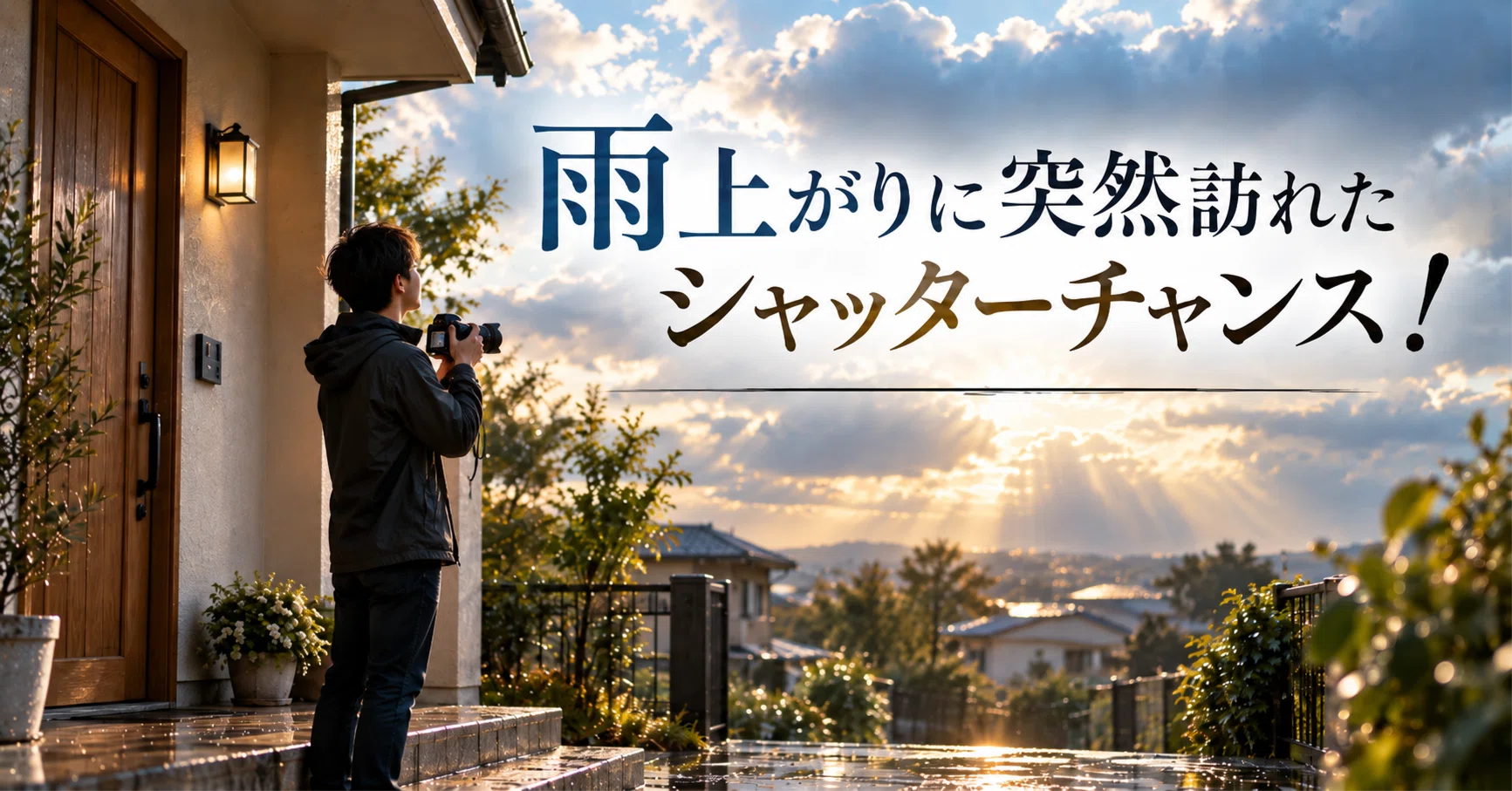 K4シャッターチャンス 雨上がりに突然訪れたシャッターチャンス！｜KOU