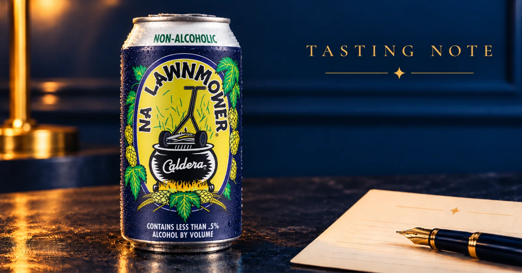 Caldera Non-Alcoholic Lawnmowerをレビュー｜パイナップル香のあとに