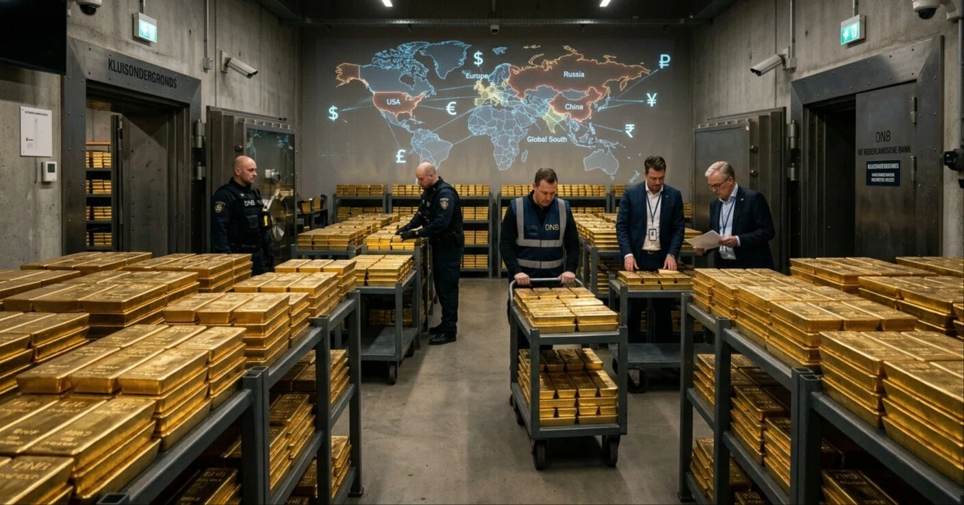 オランダ中銀「金の大移動」が映す地政学リスクと脱ドルの深層｜惣一郎さん