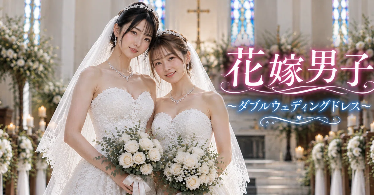 花嫁男子～ダブルウェディングドレス｜斎藤真央(さいとうまお)